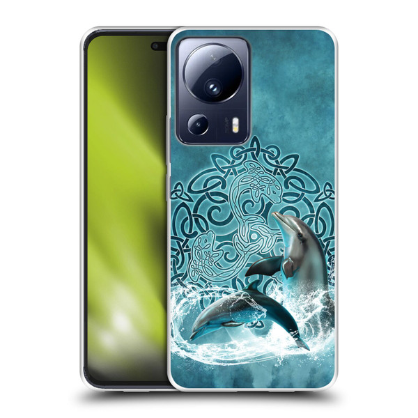 Brigid Ashwood Celtic Wisdom Dolphin Soft Gel Case for Xiaomi 13 Lite 5G
