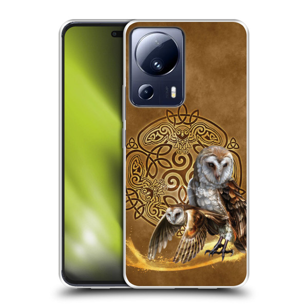 Brigid Ashwood Celtic Wisdom Owl Soft Gel Case for Xiaomi 13 Lite 5G