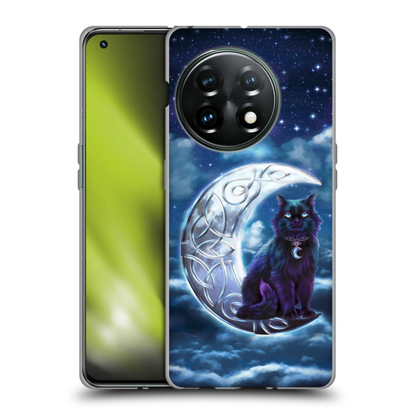 Brigid Ashwood Celtic Wisdom 2 Black Cat Soft Gel Case for OnePlus 11 5G