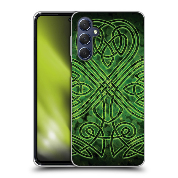 Brigid Ashwood Celtic Wisdom 3 Irish Shamrock Soft Gel Case for Samsung Galaxy M54 5G