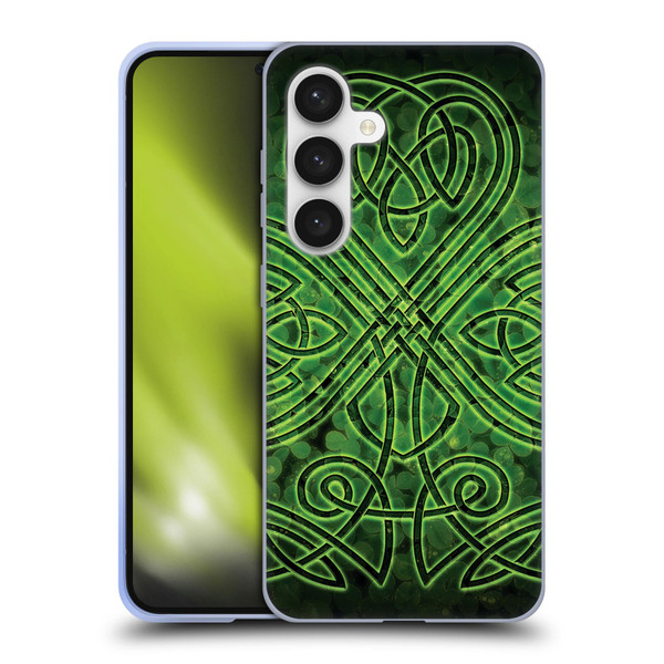 Brigid Ashwood Celtic Wisdom 3 Irish Shamrock Soft Gel Case for Samsung Galaxy S24 5G