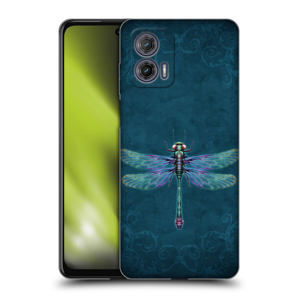 Brigid Ashwood Winged Things Dragonfly Soft Gel Case for Motorola Moto G73 5G