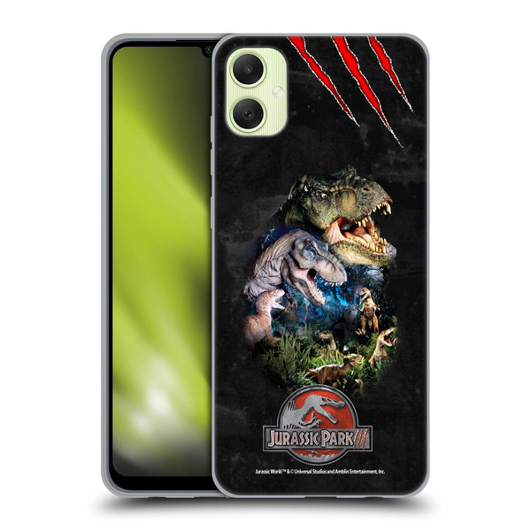 Jurassic Park III Key Art Dinosaurs Soft Gel Case for Samsung Galaxy A05