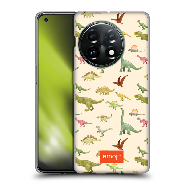 emoji® Dinosaurs Migration Soft Gel Case for OnePlus 11 5G