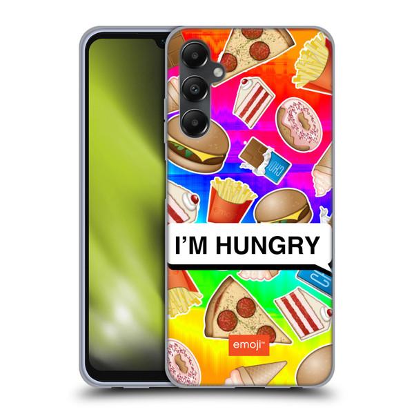 emoji® Food Hungry Soft Gel Case for Samsung Galaxy A05s