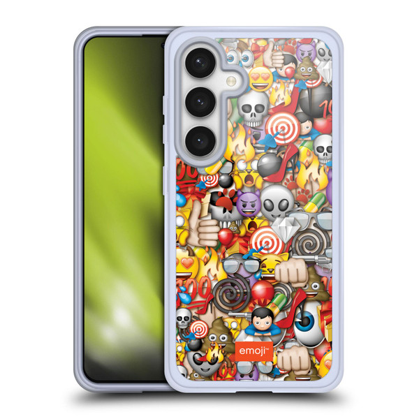 emoji® Full Patterns Assorted Soft Gel Case for Samsung Galaxy S24 5G