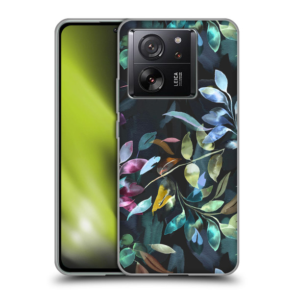 Ninola Botanical Patterns Watercolor Mystic Leaves Soft Gel Case for Xiaomi 13T 5G / 13T Pro 5G