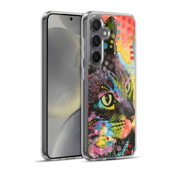 Dean Russo Cats Napy Soft Gel Case for Samsung Galaxy S24+ 5G & MagSafe