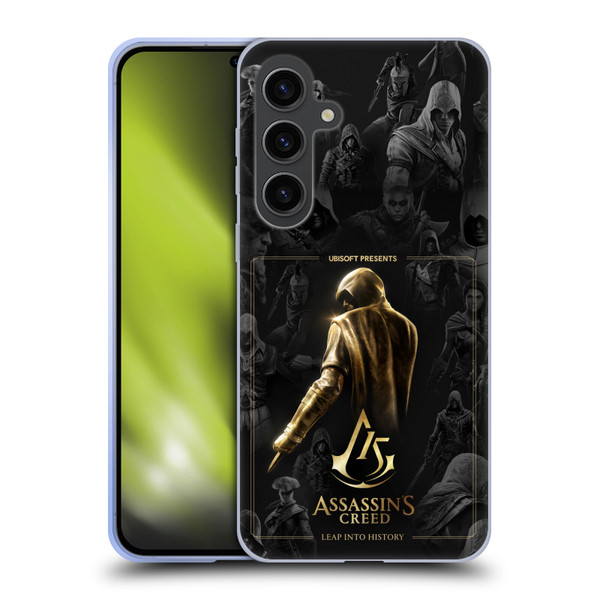 Assassin's Creed 15th Anniversary Graphics Key Art Soft Gel Case for Samsung Galaxy S24+ 5G