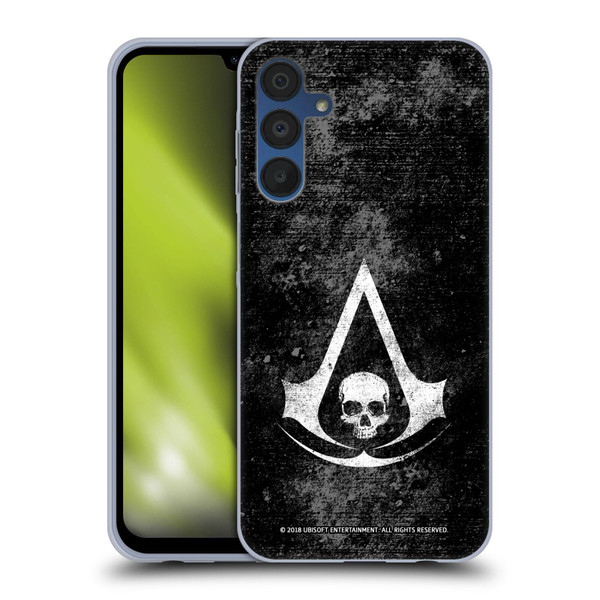 Assassin's Creed Black Flag Logos Grunge Soft Gel Case for Samsung Galaxy A15