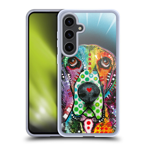 Dean Russo Dogs Hound Soft Gel Case for Samsung Galaxy S24+ 5G