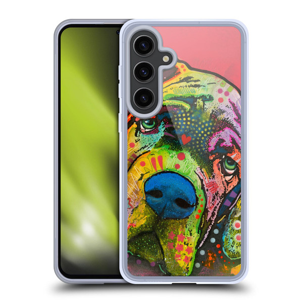 Dean Russo Dogs Mastiff Soft Gel Case for Samsung Galaxy S24+ 5G