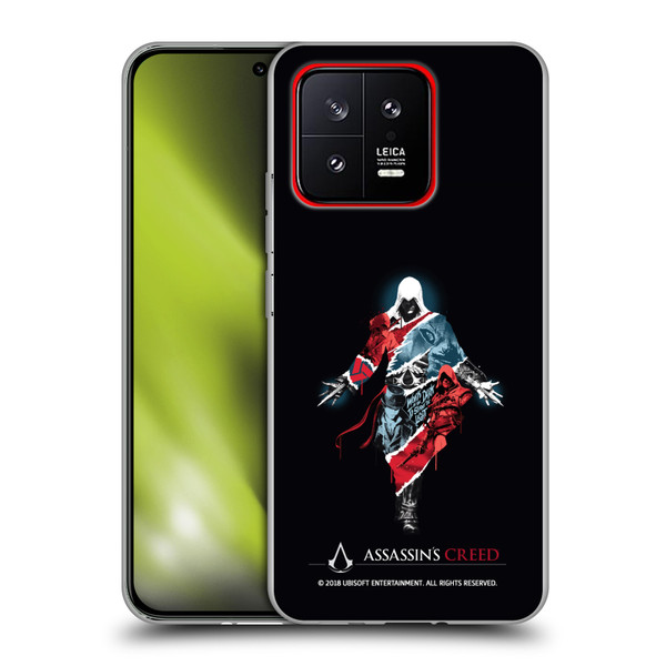 Assassin's Creed Legacy Character Artwork Double Exposure Soft Gel Case for Xiaomi 13 5G