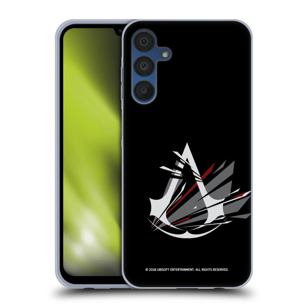 Assassin's Creed Logo Shattered Soft Gel Case for Samsung Galaxy A15