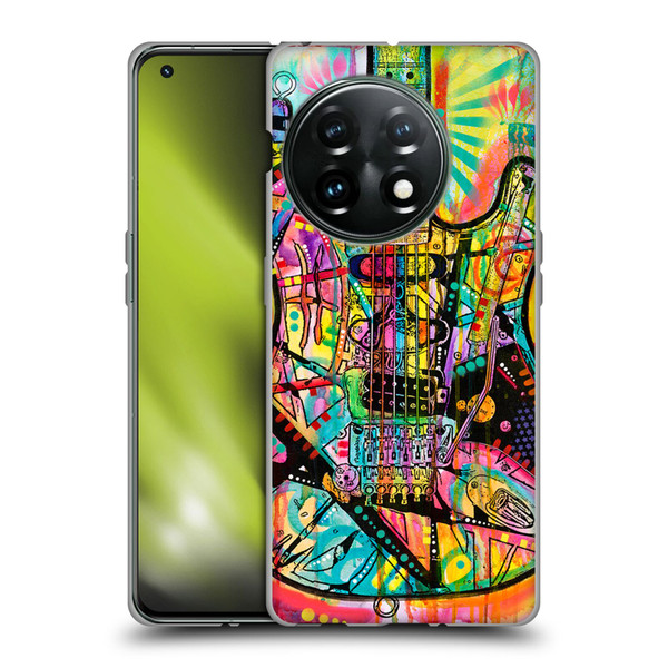 Dean Russo Pop Culture Guitar Soft Gel Case for OnePlus 11 5G