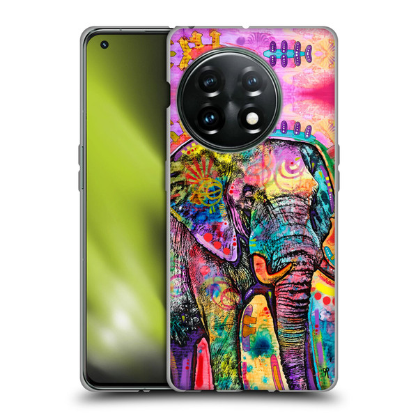 Dean Russo Wildlife 2 Elephant Soft Gel Case for OnePlus 11 5G