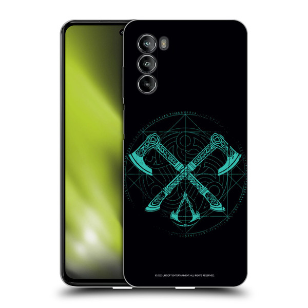 Assassin's Creed Valhalla Compositions Dual Axes Soft Gel Case for Motorola Moto G82 5G
