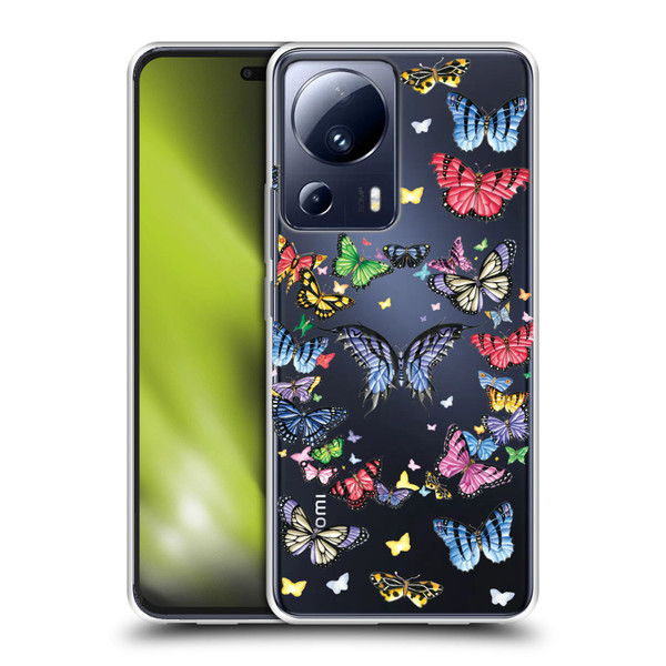 Nene Thomas Art Butterfly Pattern Soft Gel Case for Xiaomi 13 Lite 5G