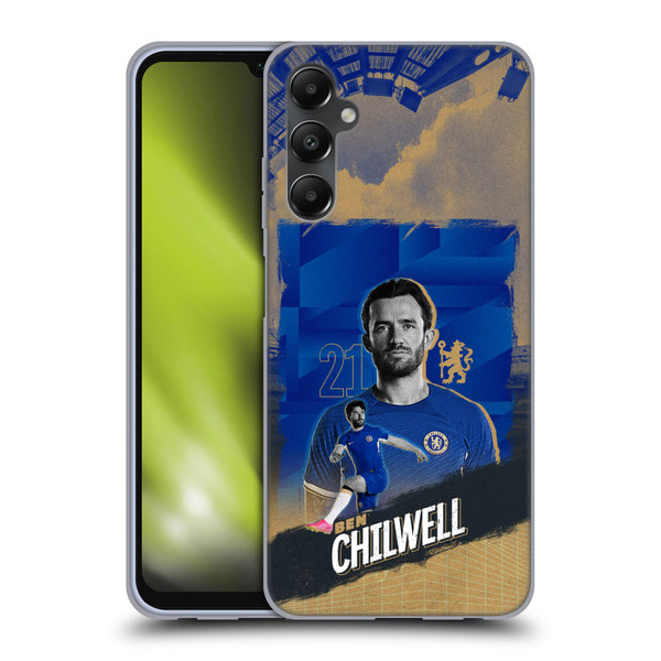 Chelsea Football Club 2023/24 First Team Ben Chilwell Soft Gel Case for Samsung Galaxy A05s