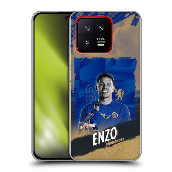 Chelsea Football Club 2023/24 First Team Enzo Fernández Soft Gel Case for Xiaomi 13 5G