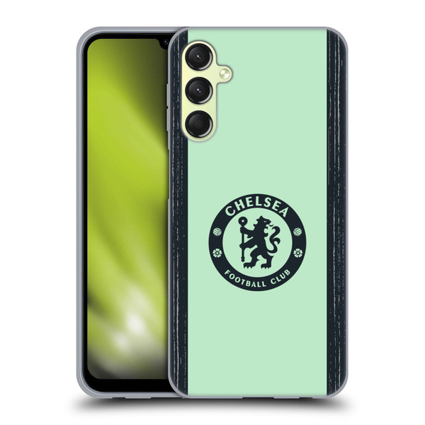 Chelsea Football Club 2023/24 Kit Third Soft Gel Case for Samsung Galaxy A24 4G / Galaxy M34 5G