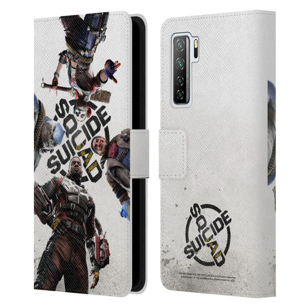 Suicide Squad: Kill The Justice League Key Art Poster Leather Book Wallet Case Cover For Huawei Nova 7 SE/P40 Lite 5G