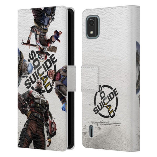 Suicide Squad: Kill The Justice League Key Art Poster Leather Book Wallet Case Cover For Nokia C2 2nd Edition