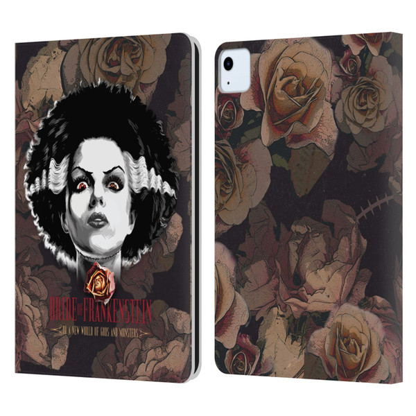 Universal Monsters The Bride Of Frankenstein World Of Gods And Monsters Leather Book Wallet Case Cover For Apple iPad Air 2020 / 2022