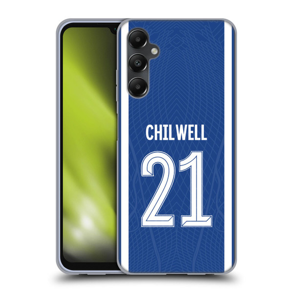 Chelsea Football Club 2023/24 Players Home Kit Ben Chilwell Soft Gel Case for Samsung Galaxy A05s