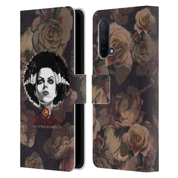 Universal Monsters The Bride Of Frankenstein World Of Gods And Monsters Leather Book Wallet Case Cover For OnePlus Nord CE 5G