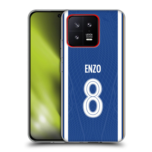 Chelsea Football Club 2023/24 Players Home Kit Enzo Fernández Soft Gel Case for Xiaomi 13 5G