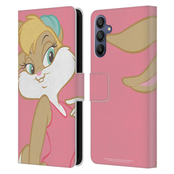 Looney Tunes Characters Lola Bunny Leather Book Wallet Case Cover For Samsung Galaxy A15