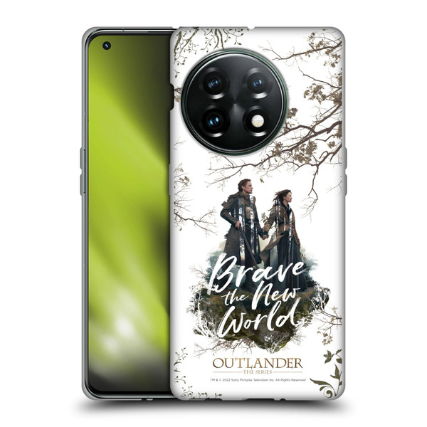 Outlander Composed Graphics Brave The New World Soft Gel Case for OnePlus 11 5G