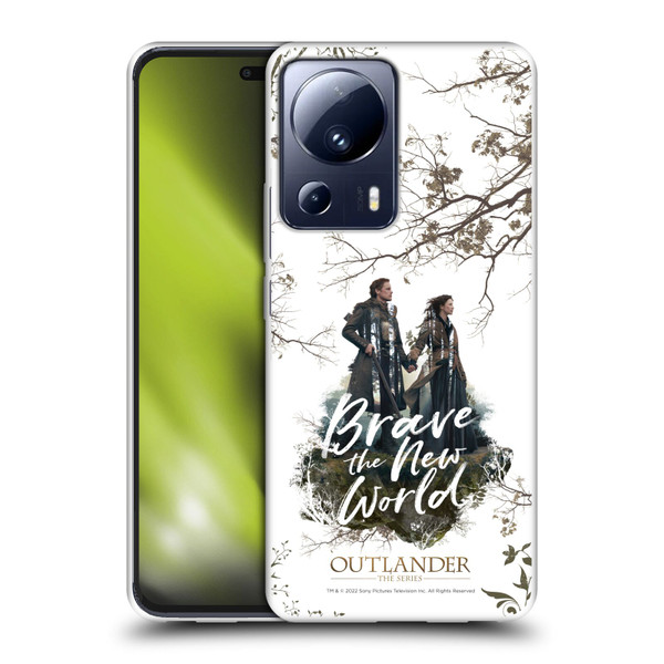 Outlander Composed Graphics Brave The New World Soft Gel Case for Xiaomi 13 Lite 5G