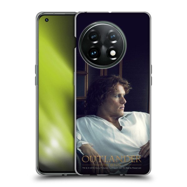 Outlander Characters Jamie White Shirt Soft Gel Case for OnePlus 11 5G