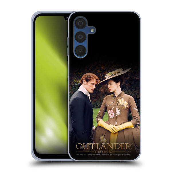 Outlander Characters Jamie And Claire Soft Gel Case for Samsung Galaxy A15
