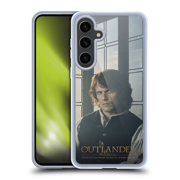 Outlander Characters Jamie Fraser Soft Gel Case for Samsung Galaxy S24+ 5G