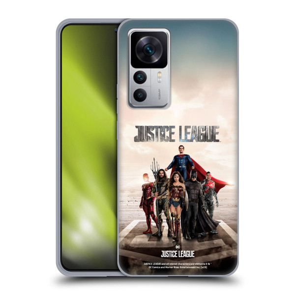 Justice League Movie Character Posters Group Soft Gel Case for Xiaomi 12T 5G / 12T Pro 5G / Redmi K50 Ultra 5G