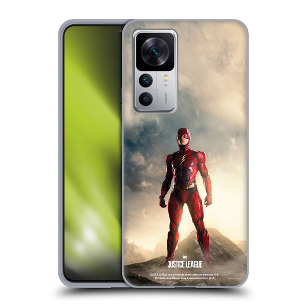 Justice League Movie Character Posters The Flash Soft Gel Case for Xiaomi 12T 5G / 12T Pro 5G / Redmi K50 Ultra 5G