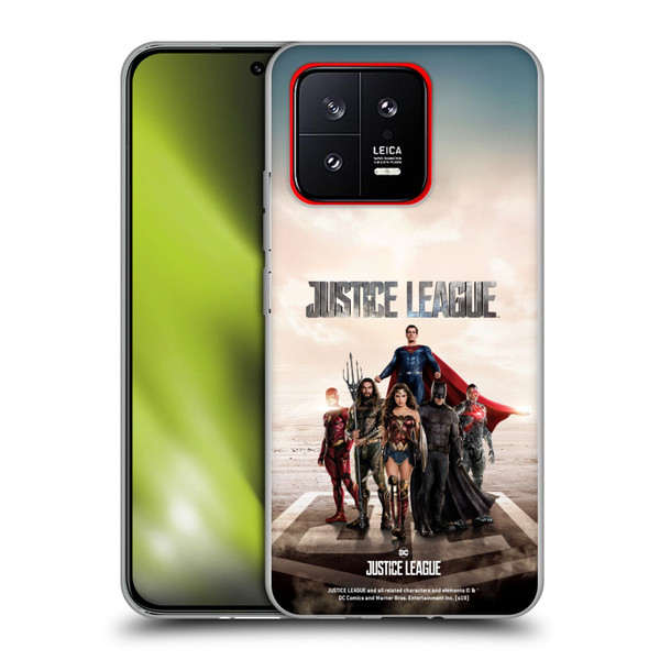Justice League Movie Character Posters Group Soft Gel Case for Xiaomi 13 5G