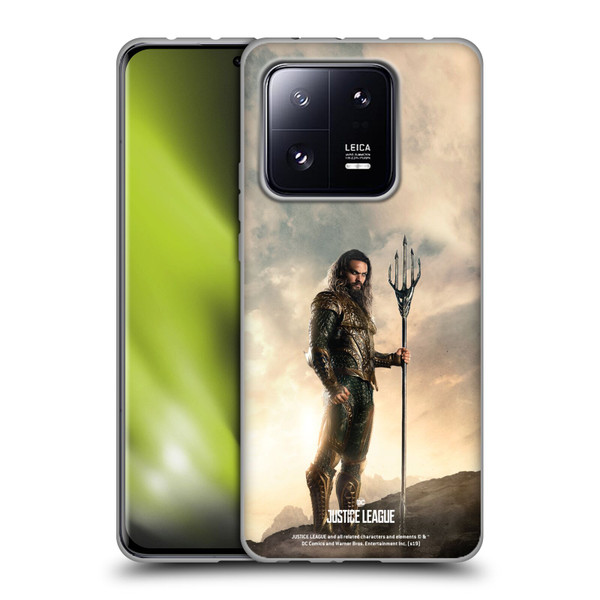 Justice League Movie Character Posters Aquaman Soft Gel Case for Xiaomi 13 Pro 5G