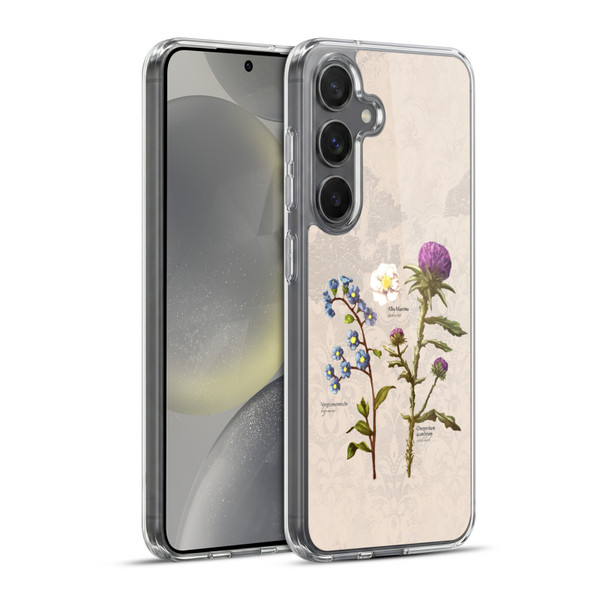 Outlander Graphics Flowers Soft Gel Case for Samsung Galaxy S24+ 5G & MagSafe