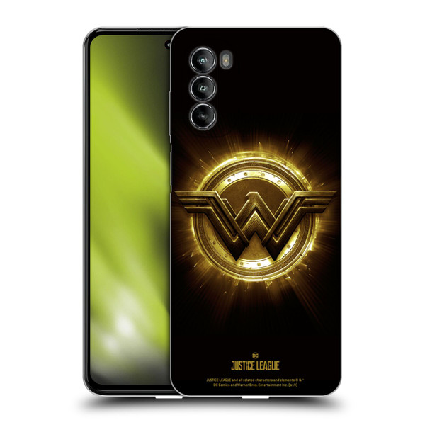 Justice League Movie Logos Wonder Woman 2 Soft Gel Case for Motorola Moto G82 5G