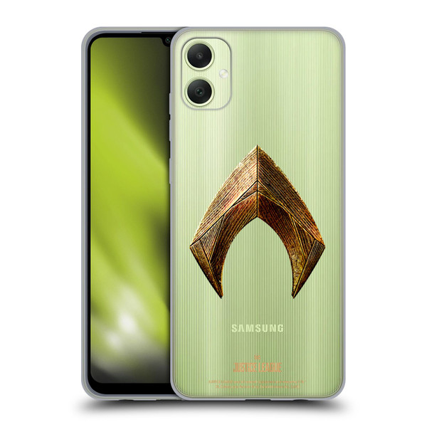 Justice League Movie Logos Aquaman Soft Gel Case for Samsung Galaxy A05