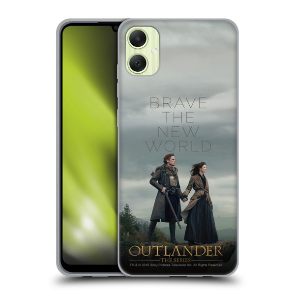 Outlander Season 4 Art Brave The New World Soft Gel Case for Samsung Galaxy A05