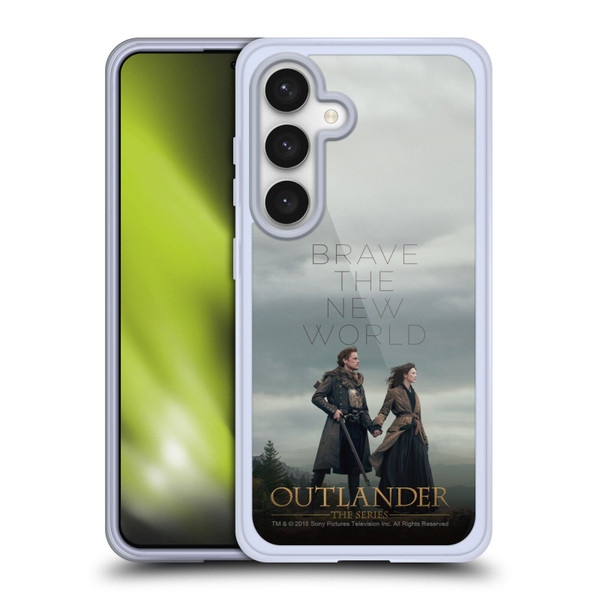 Outlander Season 4 Art Brave The New World Soft Gel Case for Samsung Galaxy S24 5G