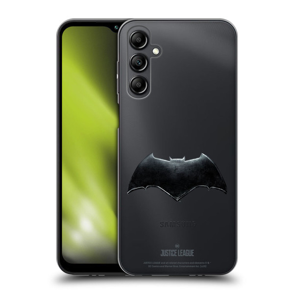 Justice League Movie Logos Batman Soft Gel Case for Samsung Galaxy M14 5G
