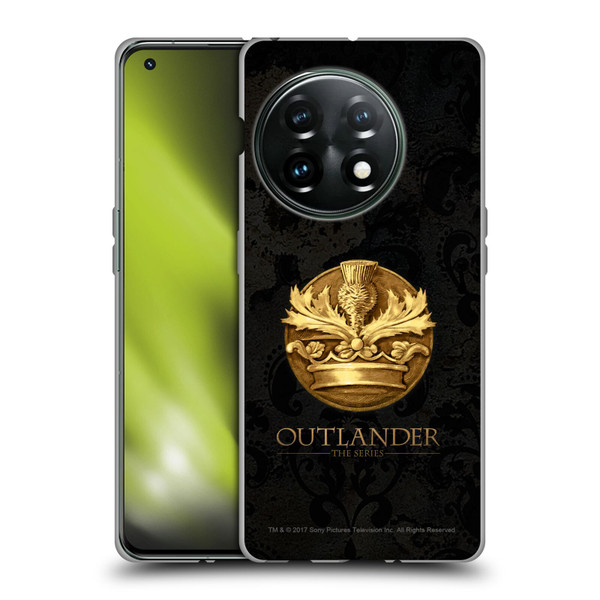 Outlander Seals And Icons Scotland Thistle Soft Gel Case for OnePlus 11 5G