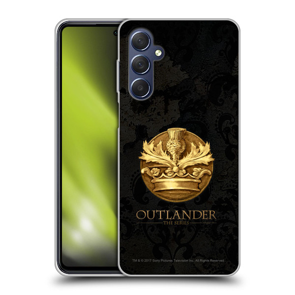 Outlander Seals And Icons Scotland Thistle Soft Gel Case for Samsung Galaxy M54 5G