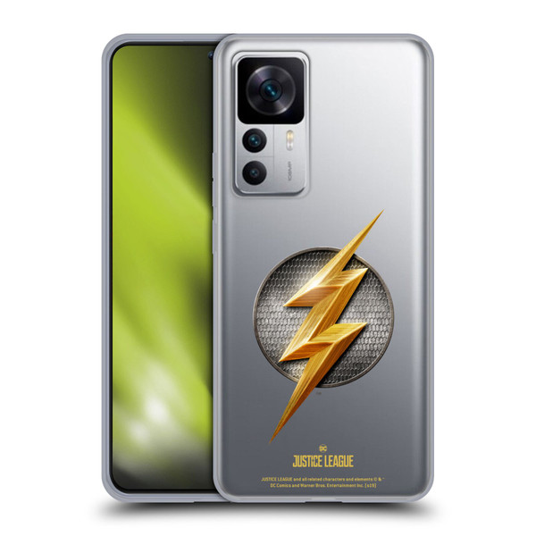 Justice League Movie Logos The Flash Soft Gel Case for Xiaomi 12T 5G / 12T Pro 5G / Redmi K50 Ultra 5G